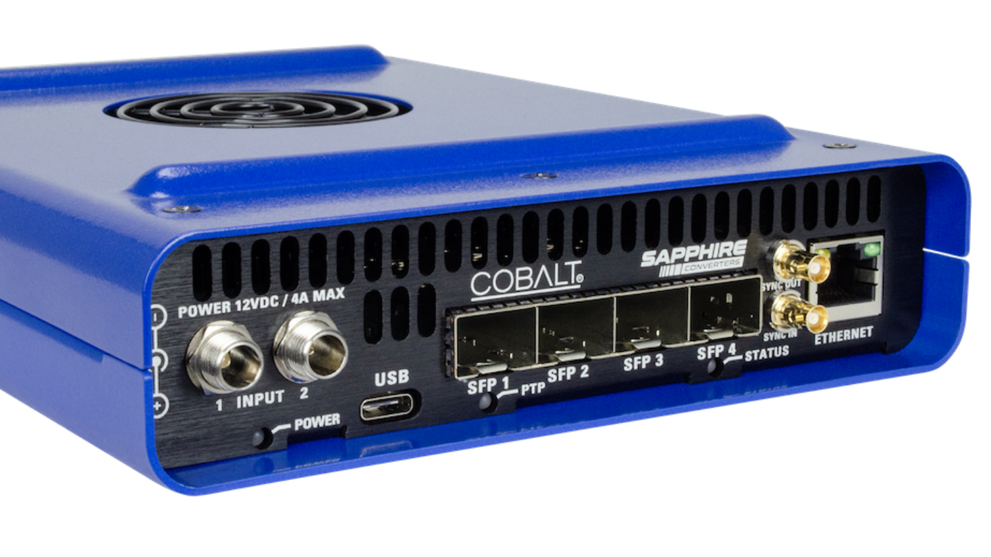 Additions to the compact Sapphire range of converters bring flexibility and scalability 